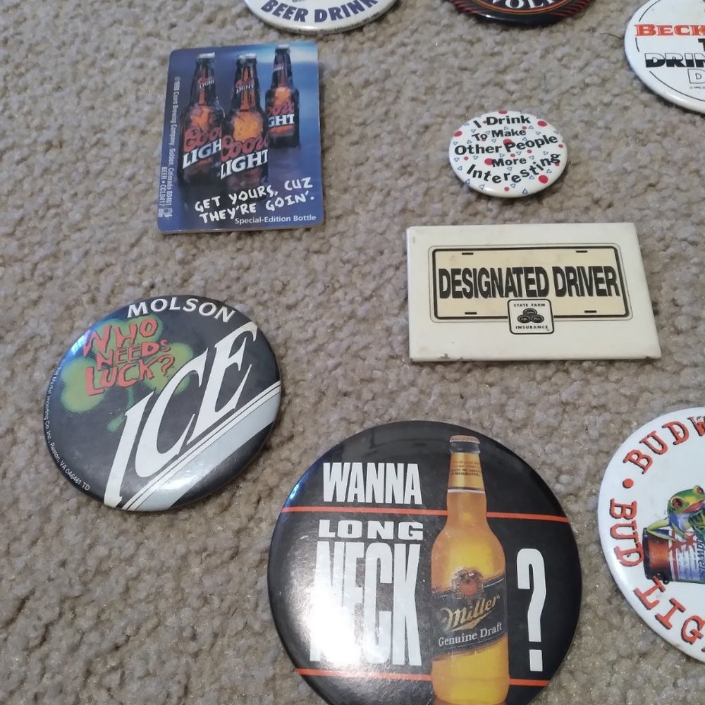 Drinking Buttons - Picture 7 of 10